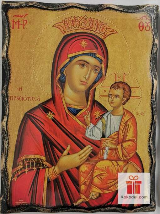 Репродукция икона 031 Св. Богородица с младенеца