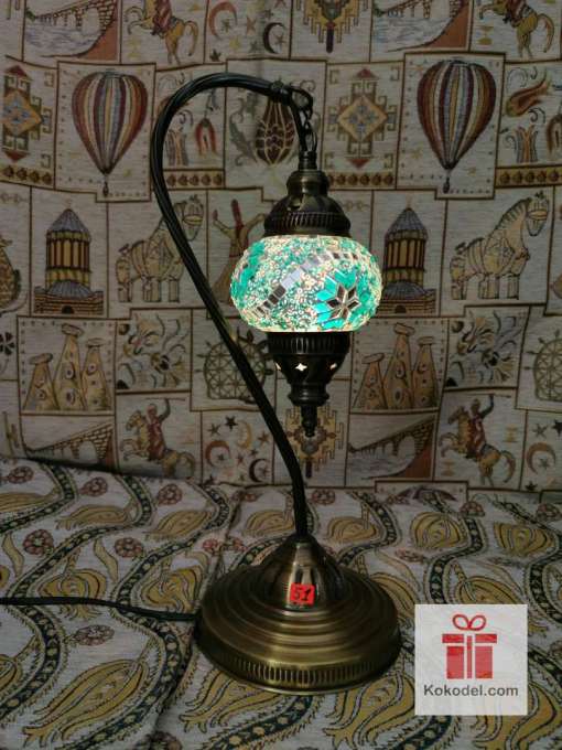 Настолна турска лампа Мозайка 051