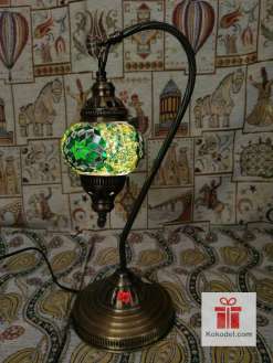 Настолна турска лампа Мозайка 064