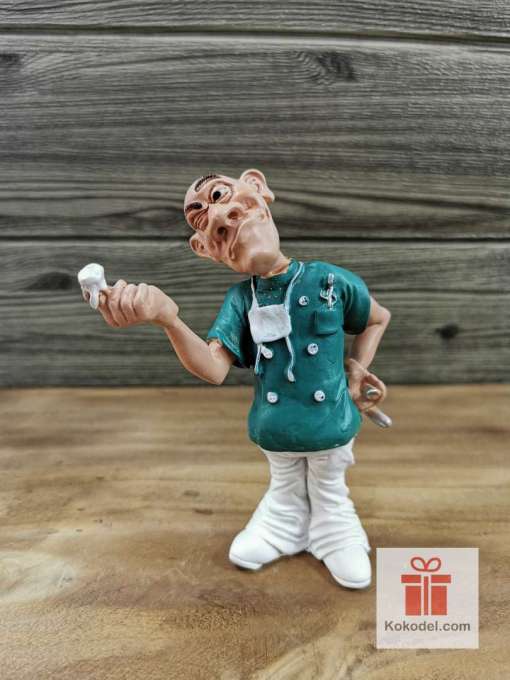 Статуетка Зъболекар 2 - Забавен подарък за зъболекар