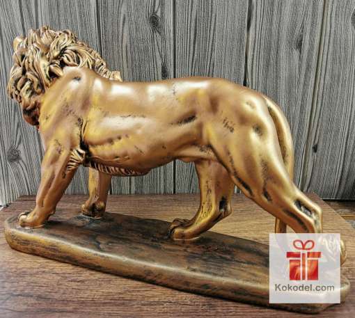 “Златен лъв - керамична фигура” - 47см.